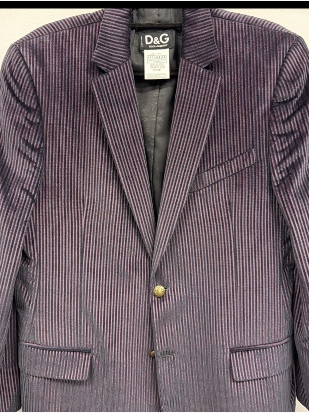Dolce and Gabbana Purple Men’s blazer Size 44R